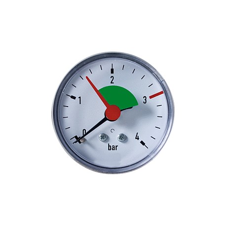 Manometer axiaal 1/4"