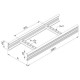 Kabelladder CLL60 warm gegalvaniseerd