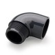 PVC Bocht Lijm 63 x Male draad 2"