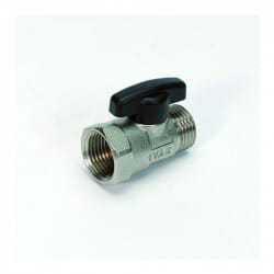 Bolkraan 1/2"M x 1/2"V  hendel