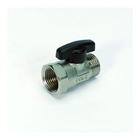 Bolkraan 1/2"M x 1/2"V  hendel