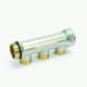 Persmess.koll. 1"  3 aansl. M24M  Ni