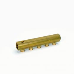 Koll. 5/4"  5 aansl. 1/2"V + ontl. 3/8"