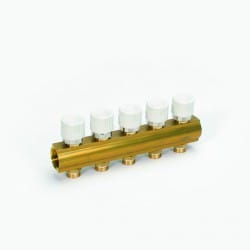 Koll. 1" (THkr.+HBkop type TG) 5 aansl.M24M