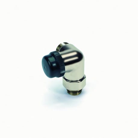 Coax.kraan (L) "Optima" 1/2"MxM24M inox