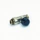 Rechte rad.kr. "Optima" 1/2"MxM24M inox
