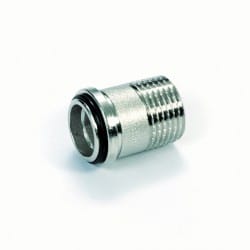 Aansluitstuk radiator 1/2"  + O-ring, excl.moer