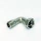 Bocht 1/2"M x 3/4"V met moer