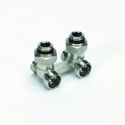 Haaks H-stuk (2 - pijps) 1/2"MxM24M