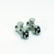 Recht H-stuk (regelbaar) 1/2"MxM24M