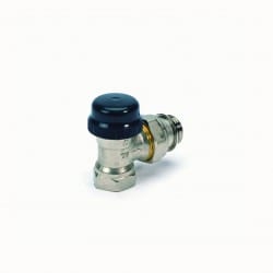 Haakse radiatorkraan 1/2"x1/2" KvW   ZK
