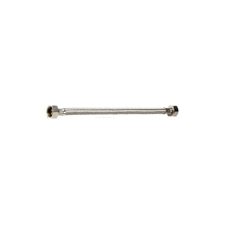 Uitwendig met inox omvlechting 5/4" FF