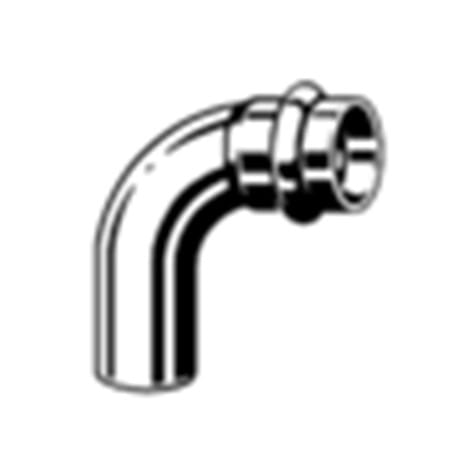Bocht 90° MF