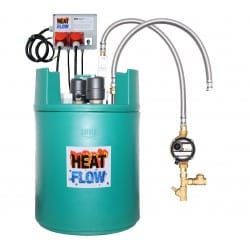 Warm watercirculatie-unit Heatflow 2 X 6000W 400V